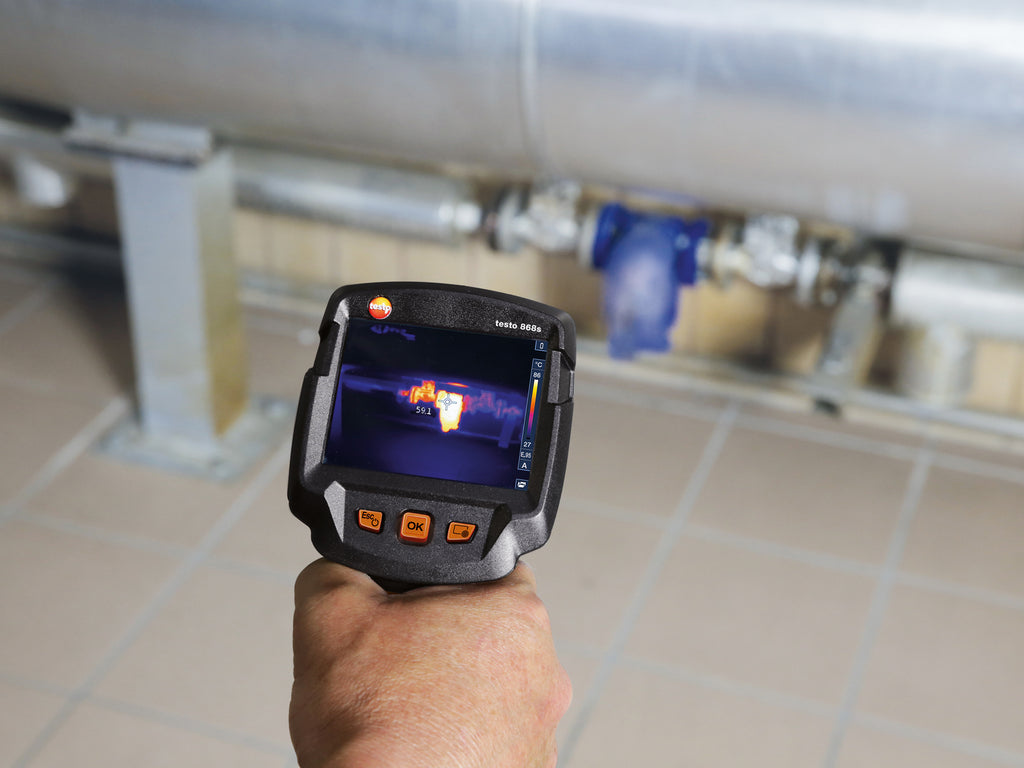 Wärmebildkamera - testo 868s - (160 x 120 Pixel, App)